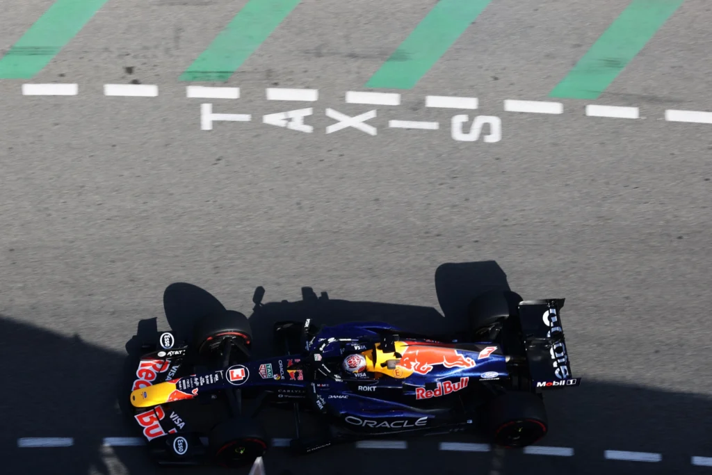 Verstappen durante el GP de Mónaco