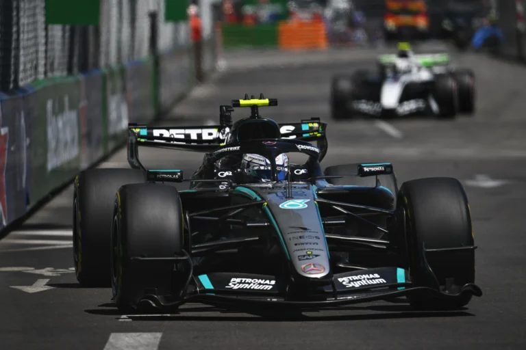 Antonelli durante el GP de Mónaco