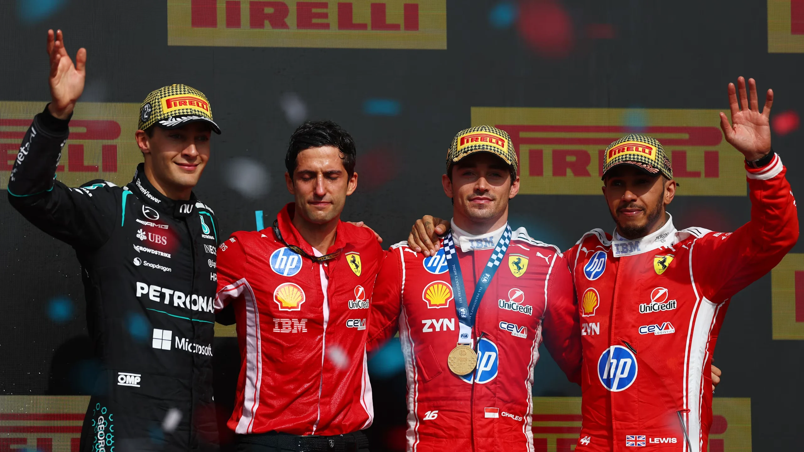 Leclerc gana el Gran Premio de Gran Bretaña